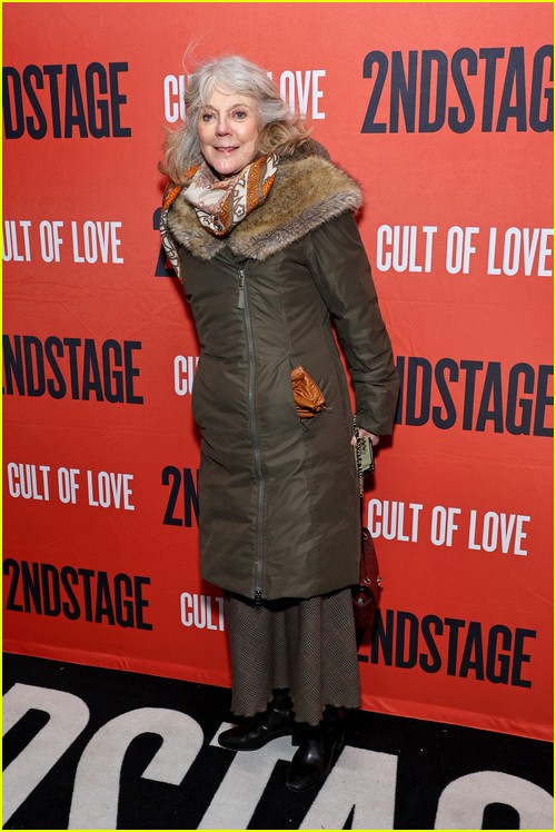 Blythe Danner at the Cult of Love opening