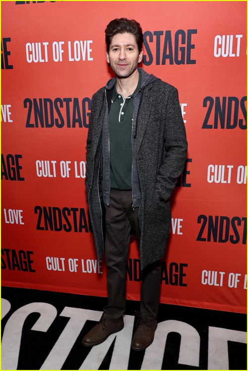 Michael Zegen at the Cult of Love opening