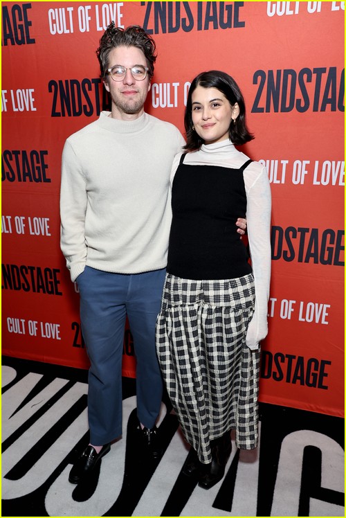 Henry Joost and Sofia Black D'Elia at the Cult of Love opening