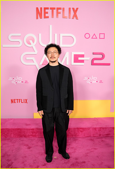 Yang Dong-geun at the Squid Game LA season two premiere