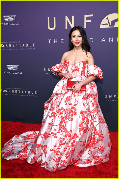 Angela Zhou at the Unforgettable Gala 2024