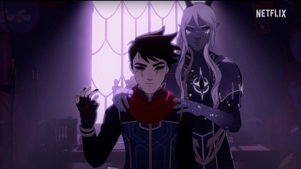 The Dragon Prince Season 6, Callum and Aaravos an underrated TV series 2024