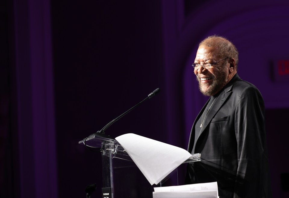 Martinho da Vila on stage during The 22nd Annual Latin GRAMMY Awards in Las Vegas