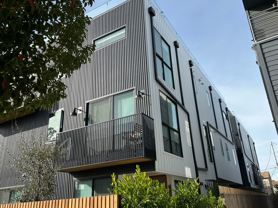 The Valley star has moved into a newly built North Hollywood townhouse