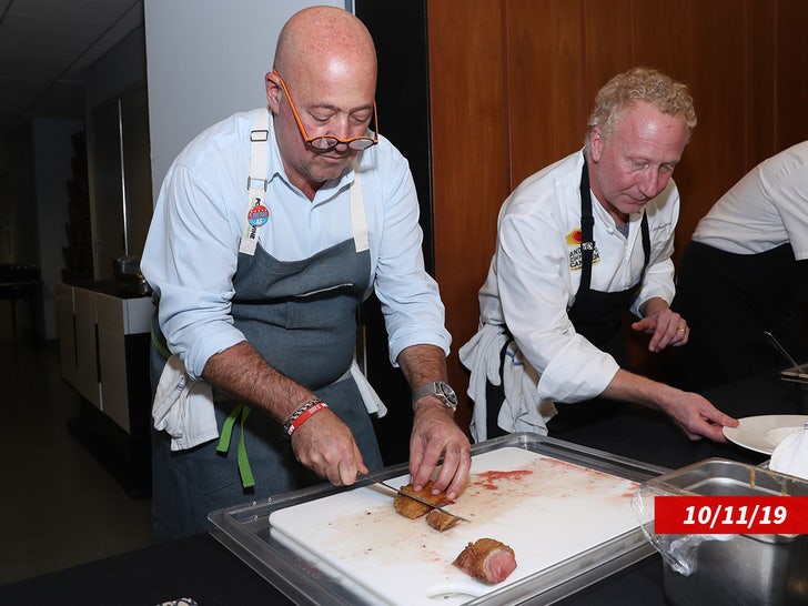 Andrew Zimmern cooking chef