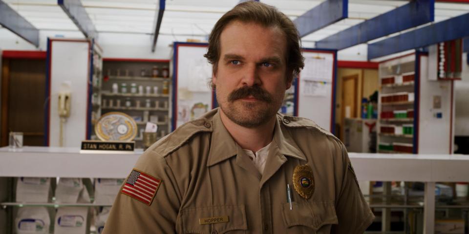 David Harbour starring in Stranger Things