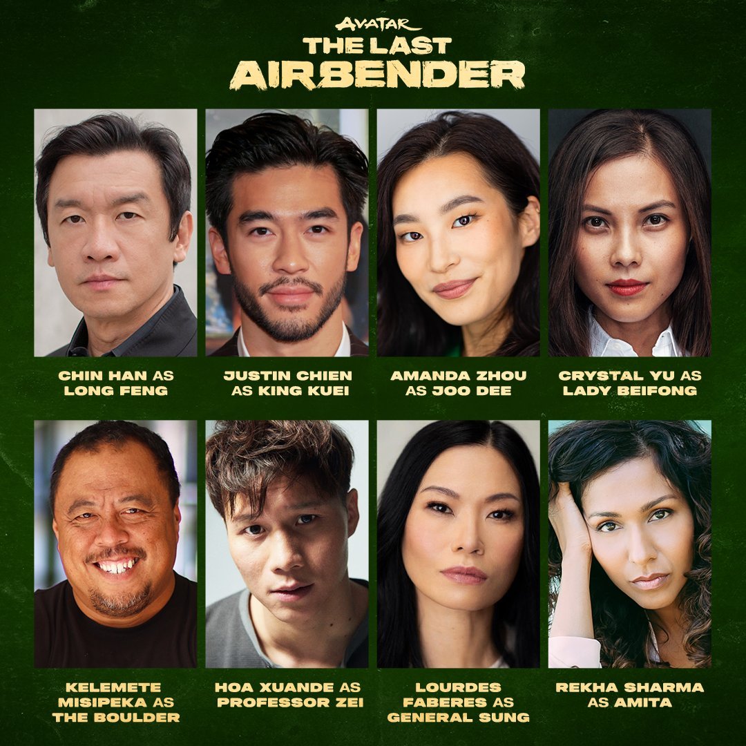 new earth kingdom characters cast for avatar the last airbender live action season 2