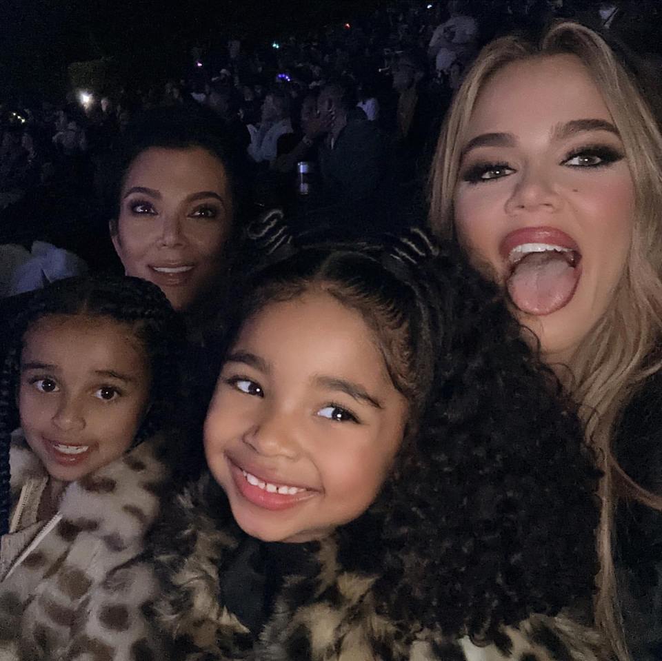 Khloe is a doting mom to True and Tatum