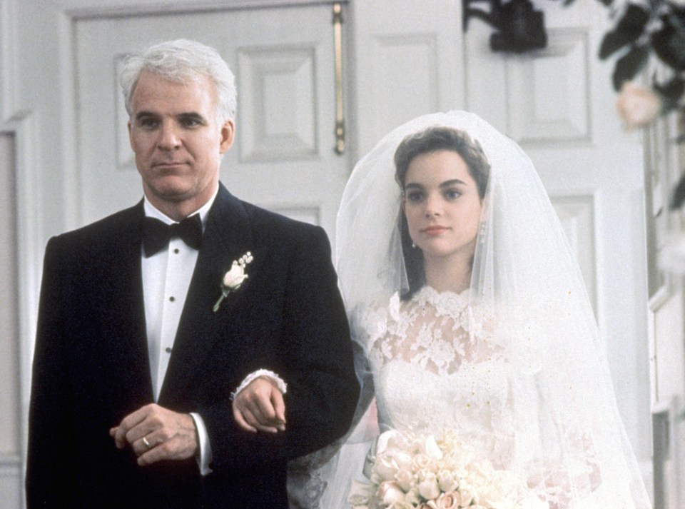 Steve Martin, Kimberly Williams in Father Of The Bride