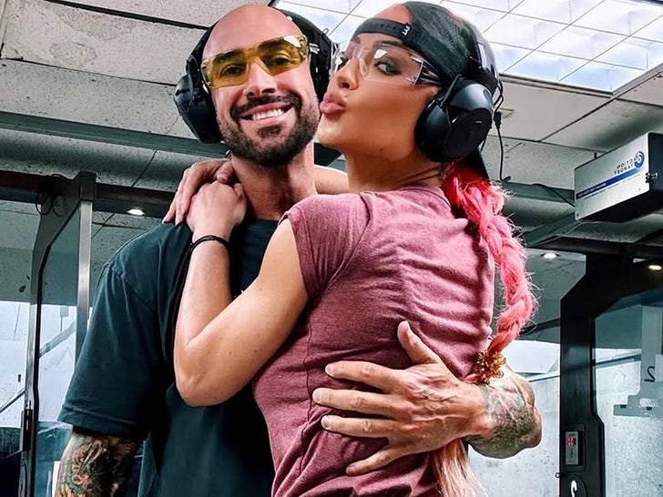 Eva Marie and Jonathan Coyle Happier Times