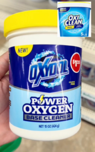 Dupe for OxiClean at Dollar Tree