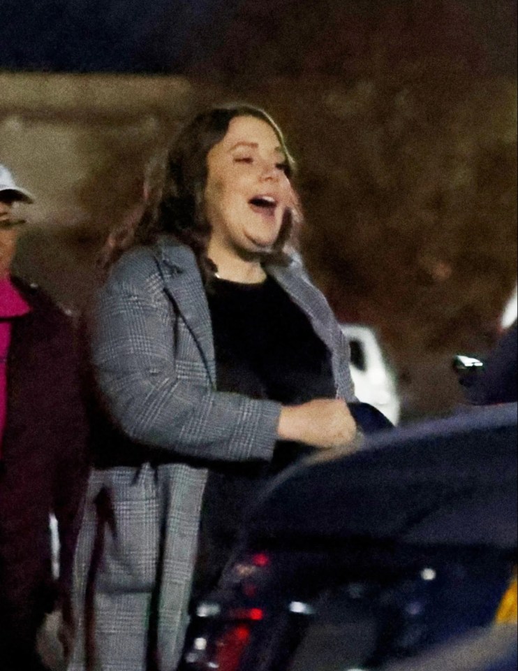 Anna Duggar was in a great mood while at a community center near her family's Arkansas home on December 12.