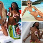 Besties Emma Hernan And Chelsea Lazkani Heat Up In The Bahamas