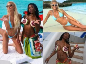 Besties Emma Hernan And Chelsea Lazkani Heat Up In The Bahamas