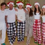 Famous Families Matching In Holiday Pajamas