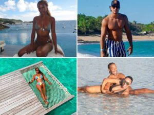 Celebrities Wash Away 2024 By Spending Holidays at the Beach