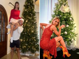 Celebrity Christmas Trees 2024