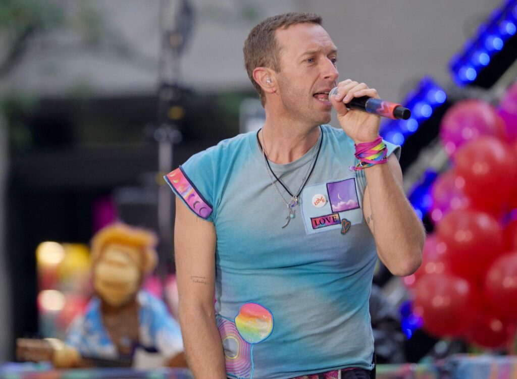 'Coldplay' Performs On Today Show In New York