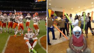 Cleveland Browns perform Kai Cenat-themed celebration after interception