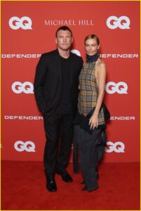 Sam Worthington with wife Lara at the GQ Men of the Year Australia Awards