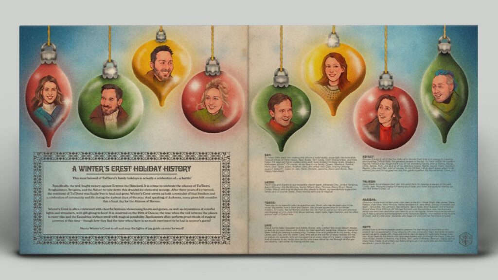 Critical Role Rings in Critmas with a Full-Length Holiday Album