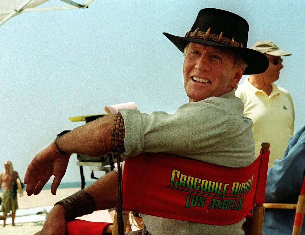 Paul Hogan starred in the franchise "Crocodile Dundee"