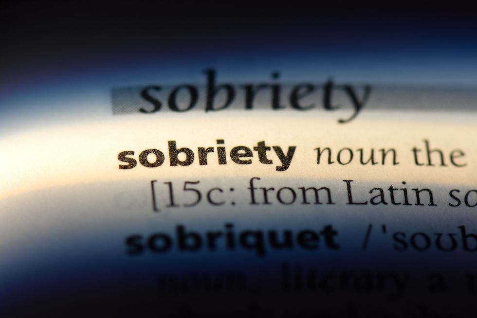 Sobriety,Word,In,A,Dictionary.,Sobriety,Concept.