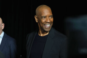 Denzel Washington attends Premiere Of Netflix's