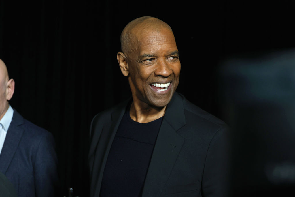 Denzel Washington attends Premiere Of Netflix's