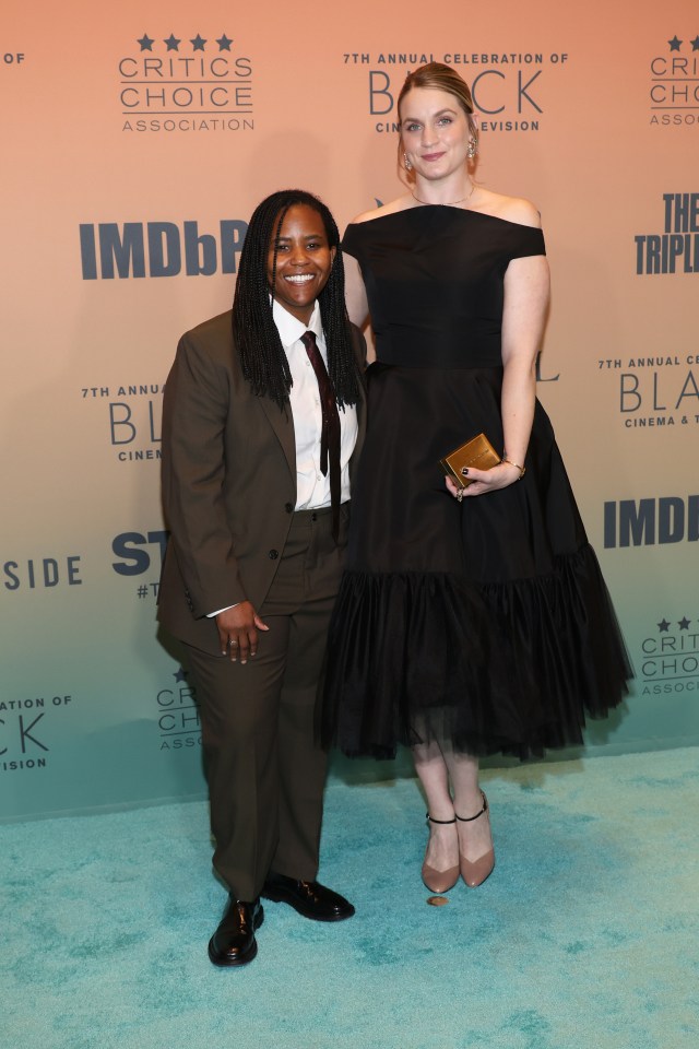 Denzel Washington’s daughter Katia has stunned fans while making a rare red carpet appearance with her tall wife, Colleen Wilson