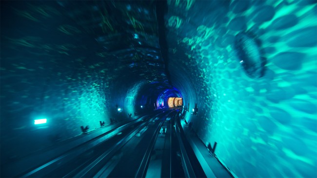 underwater tunnel railway