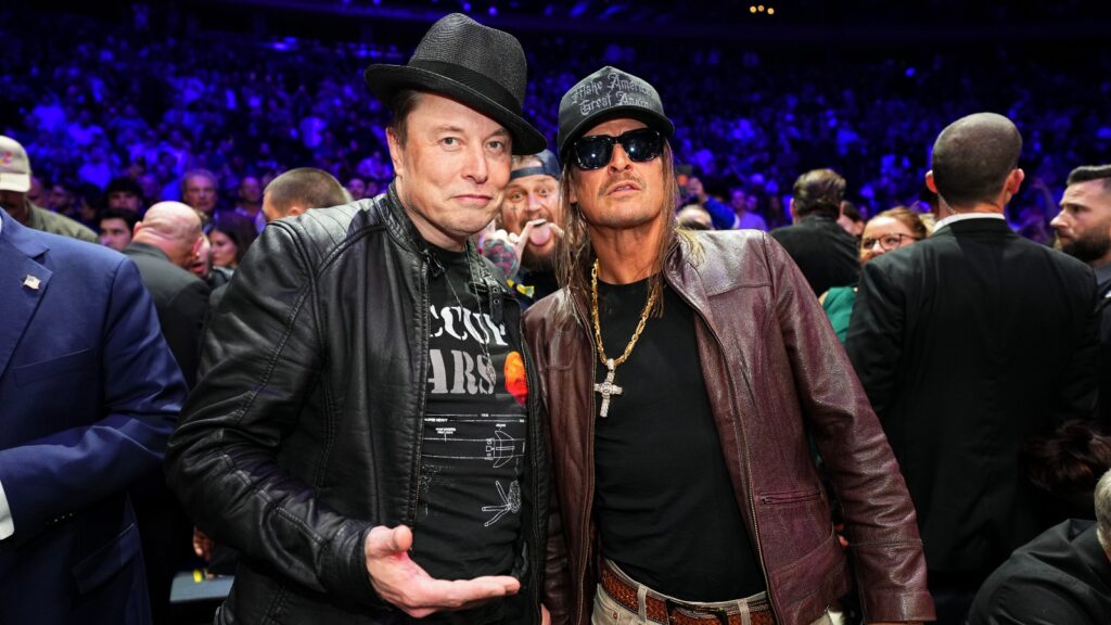 Elon Musk and Kid Rock together