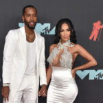 Safaree and Erica Mena attend 2019 MTV Video Music Awards - Arrivals