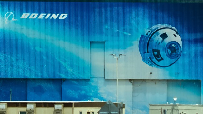 Boeing Starliner building at Kennedy Space Center in Florida