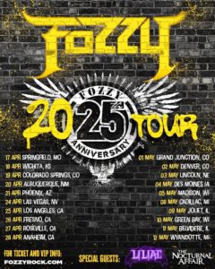 FOZZY Announces Spring 2025 Leg Of 25th-Anniversary Tour