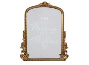 Ornate Christmas Mirror