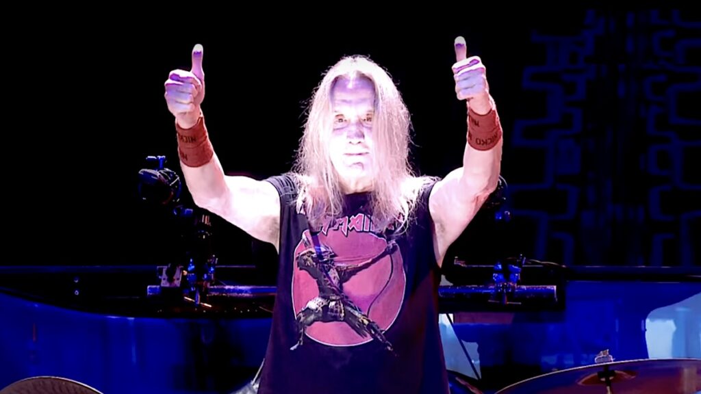 Iron Maiden Honor Nicko McBrain at Drummer's Final Show