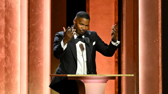 Jamie Foxx Needs Stitches After Having Glass Thrown At Face