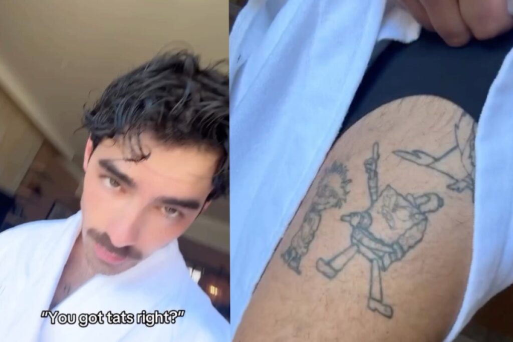 joe-jonas-flashes-his-shocking-upper-thigh-tattoos-in-new-video