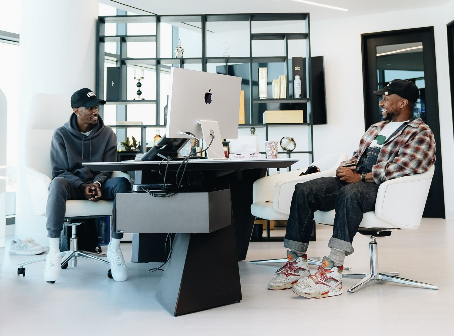 Jonathan Majors and Lemuel Plummer