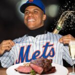 juan soto celebrated his Mets signing steak