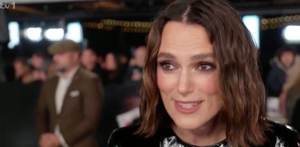 Keira Knightley let slip a huge Love Actually reveal on the Lorraine show