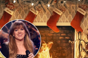 Kelly Clarkson shades ex-husband with hilarious stocking diss