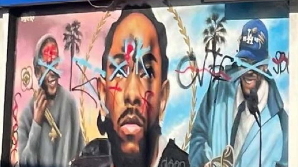 Kendrick Lamar murals