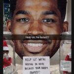 Khloe Kardashian shared this Snapchat post featuring her ex Tristan Thompson