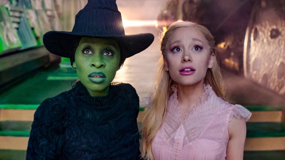 Wicked stars Cynthia Erivo and Ariana Grande both attended the pajama party