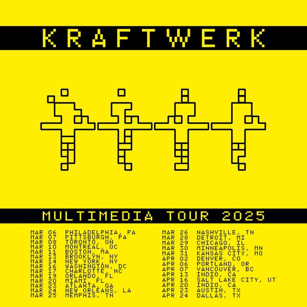 Kraftwerk: Multimedia Tour 2025