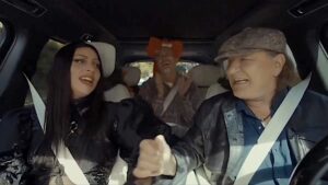 Lady Gaga Sings AC/DC Hit with Brian Johnson in Carpool Karaoke