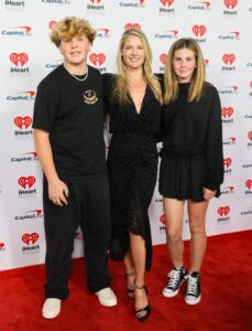 Ali Larter posed on the red carpet with her rarely-seen kids