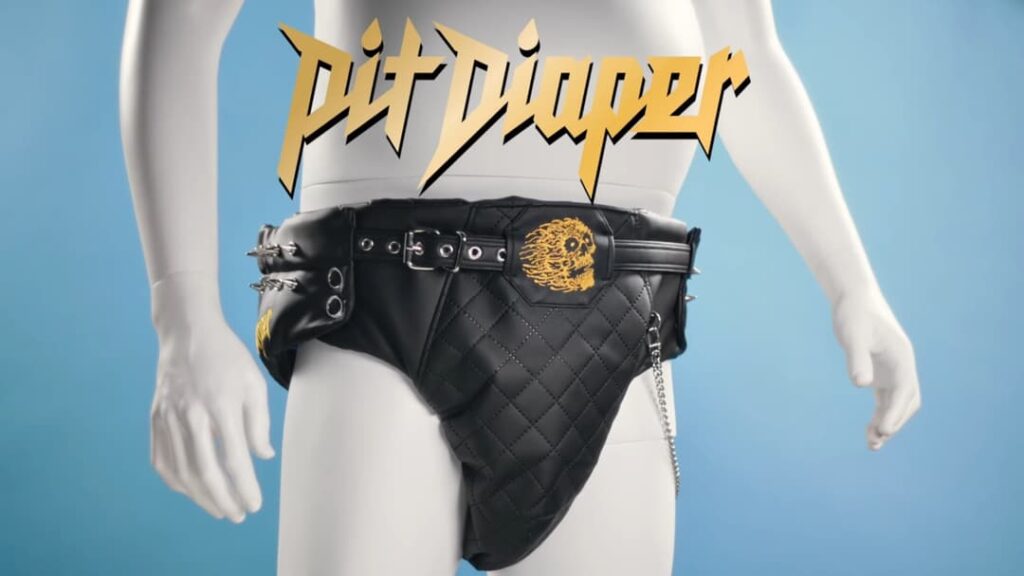 Liquid Death is selling a $75 ‘pit diaper’ so you can pee in concerts